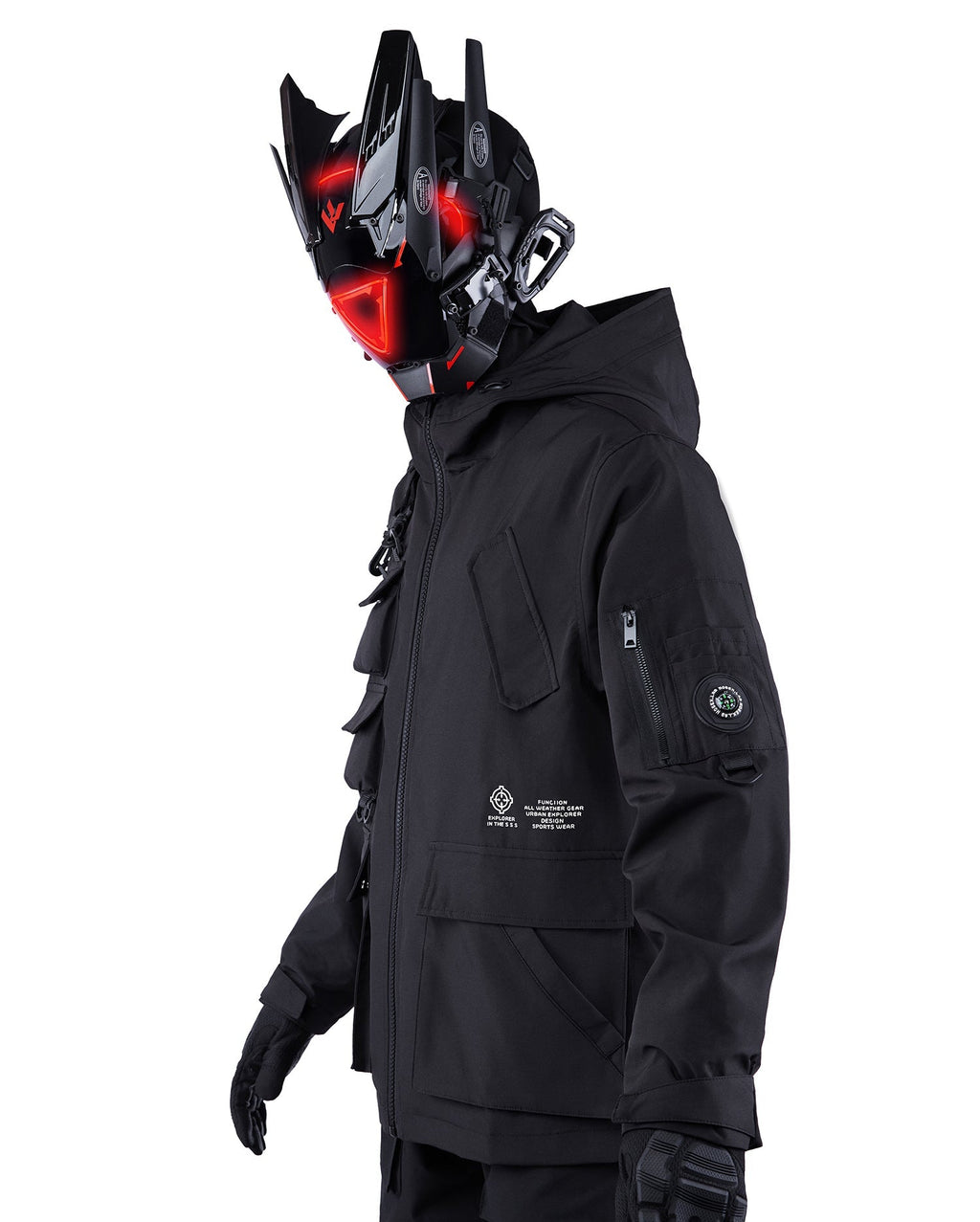 IBJ333 Tactical Matte Black Jacket Niepce
