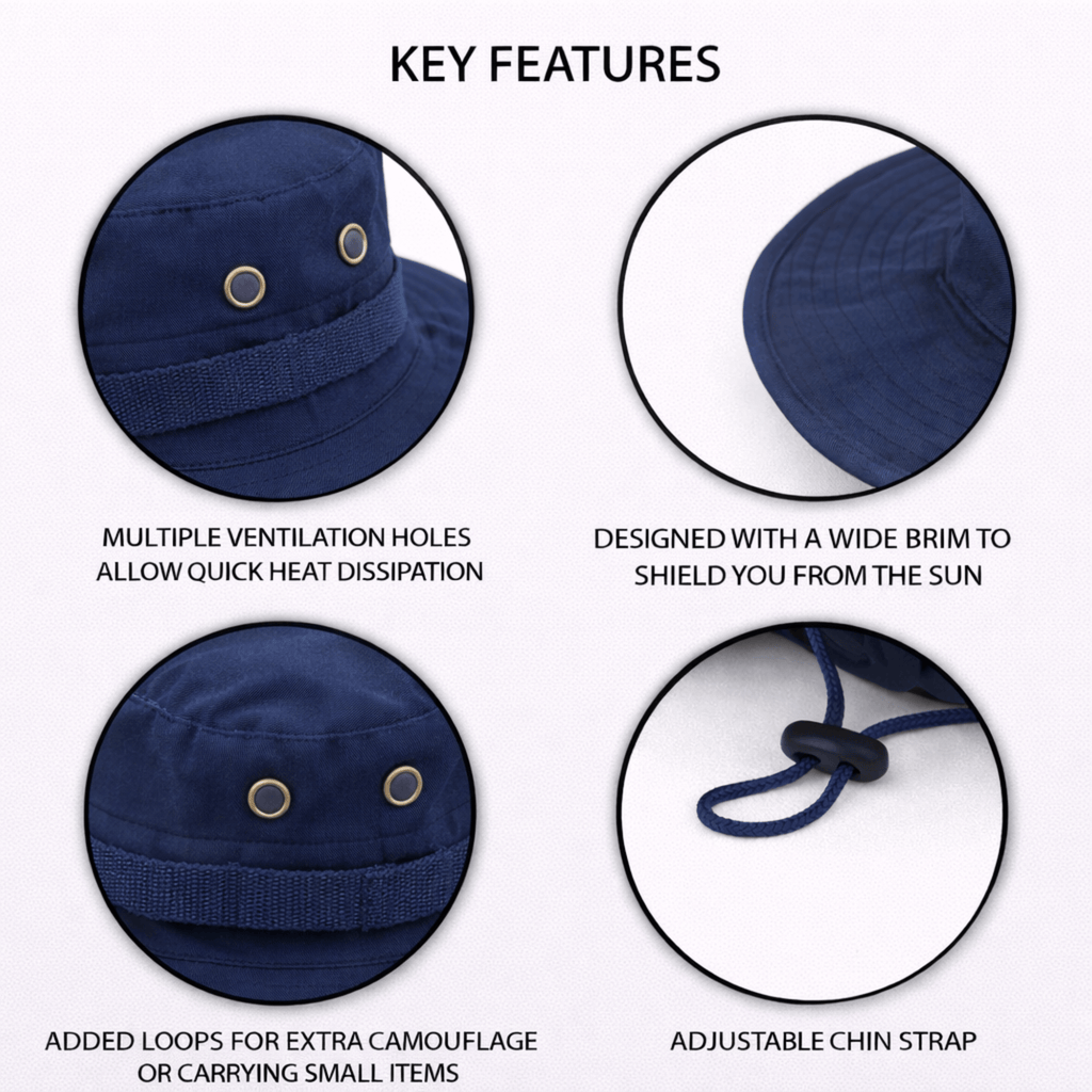 XGear Tactical Wide Brim Boonie Bucket Hat Jupiter Gear