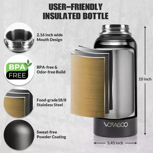 Tactical Water Bottle-32 Oz Berry Charmz