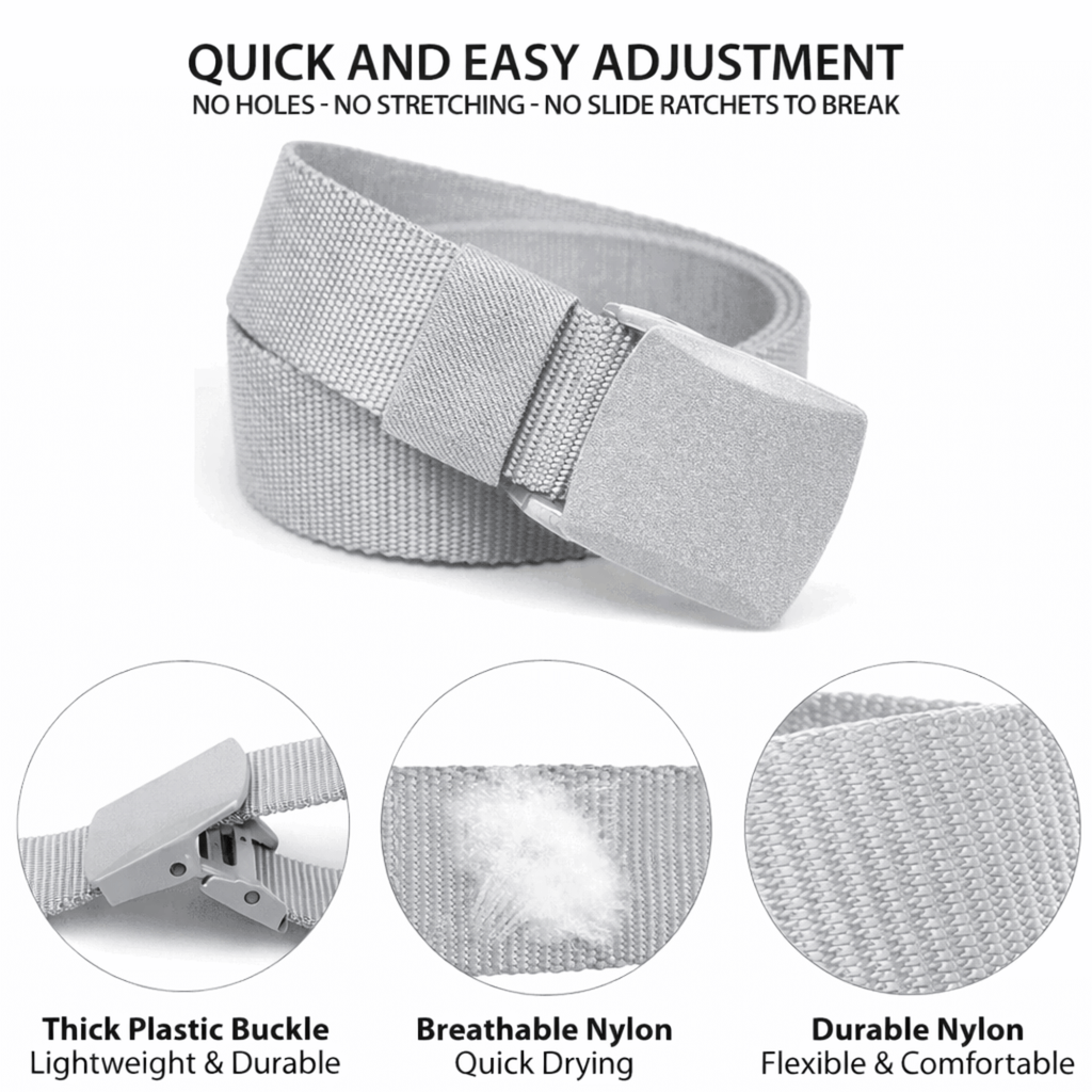 XGear Tactical Adjustable Nylon Belt with Plastic Buckle Jupiter Gear
