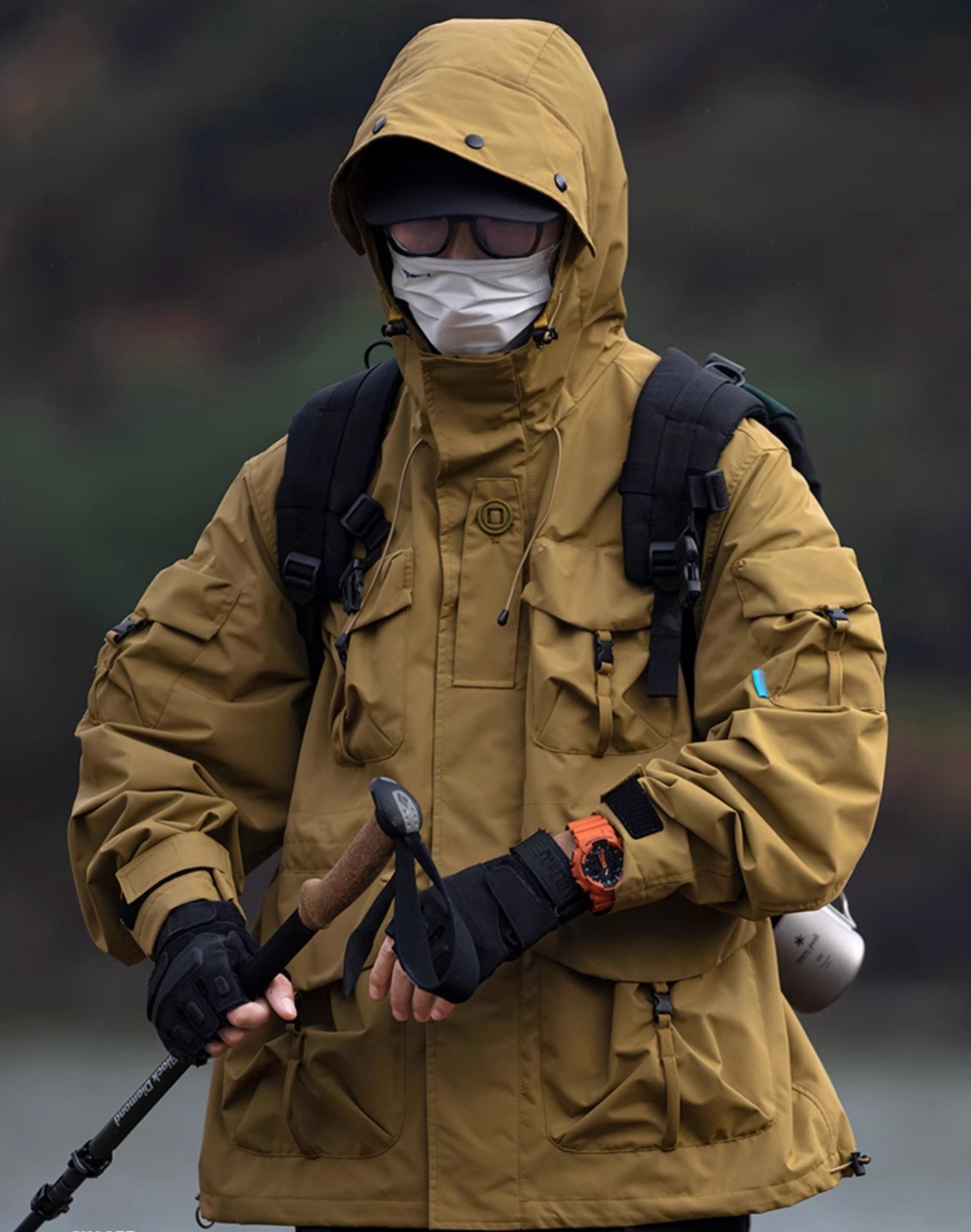 APEJ8 Khaki Tactical Wilderness Jacket Niepce