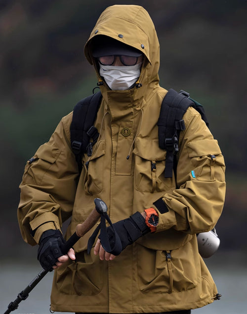 APEJ8 Khaki Tactical Wilderness Jacket Niepce
