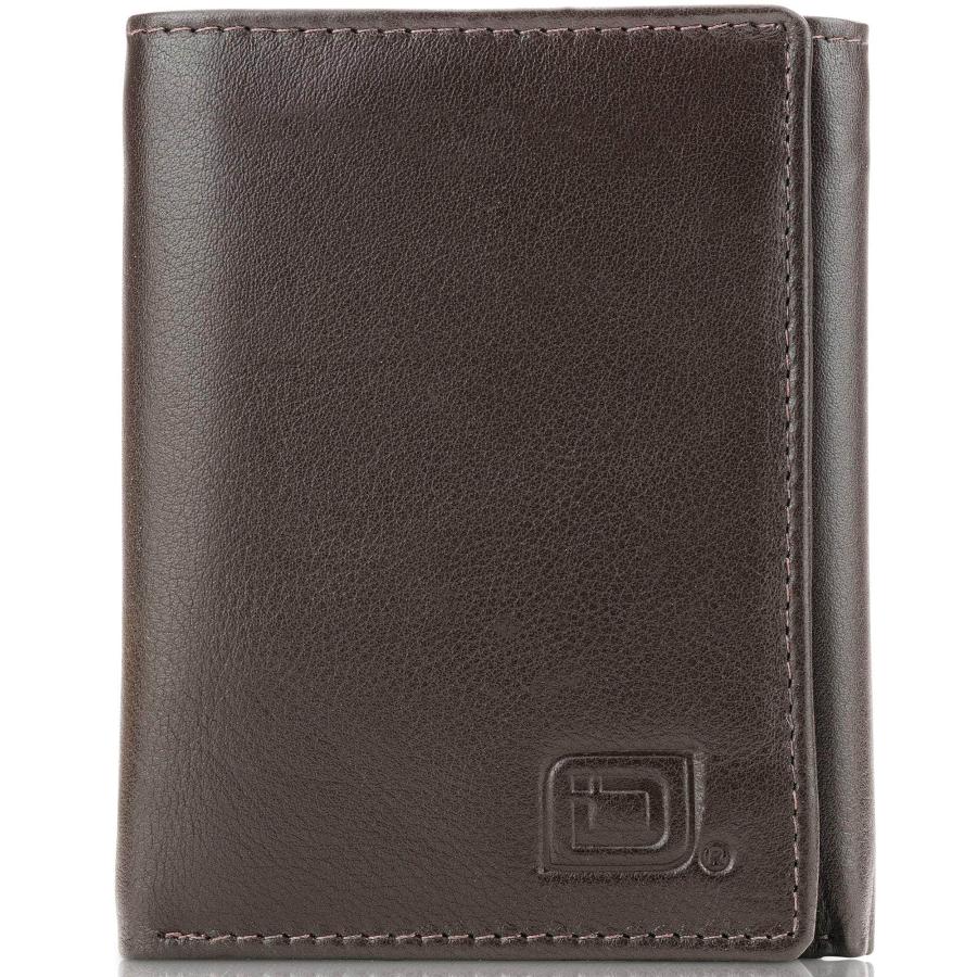 Men's RFID Trifold Wallet 7 Slot with ID Window
