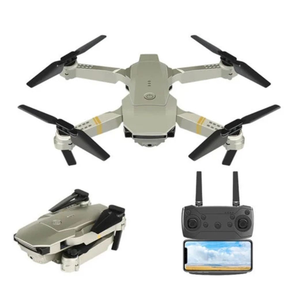 4K HD Dual Camera RC FPV WiFi Portable Wide Angle Foldable Quadcopter Drone Outdoorzees