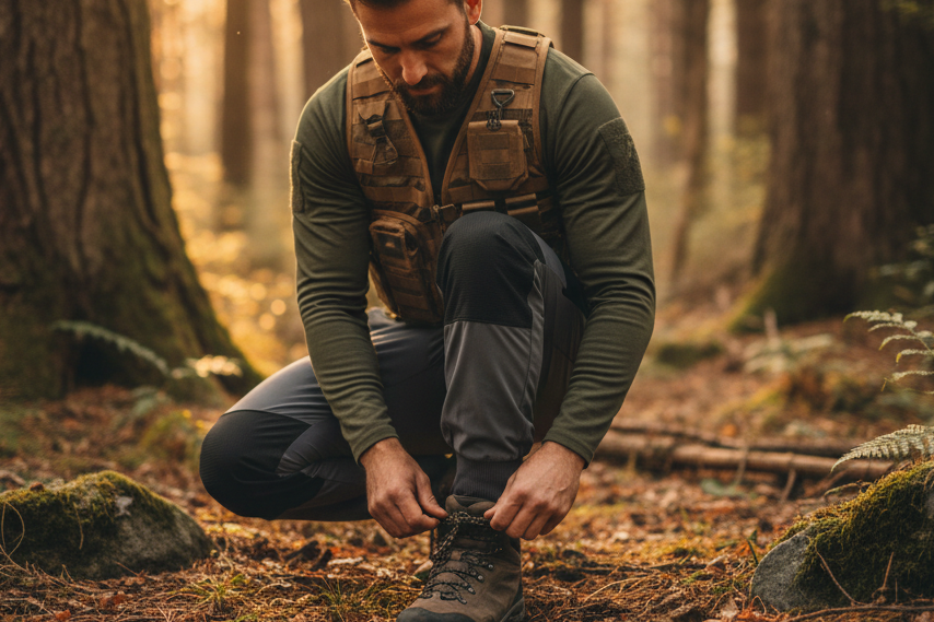 Hiking pants- water resistant grey