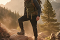 Hiking Pants Water Resistant Black
