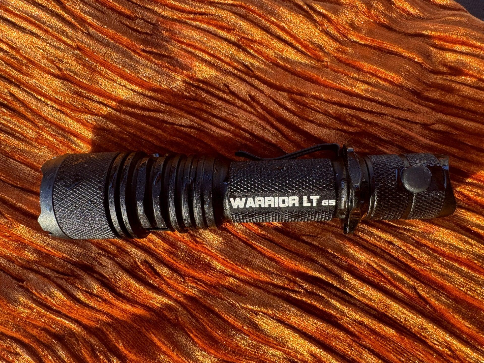 Warrior GEN5 LT-(Long Throw) - 3050 Lumen   480 Meter   Tactical Flashlight Powertac